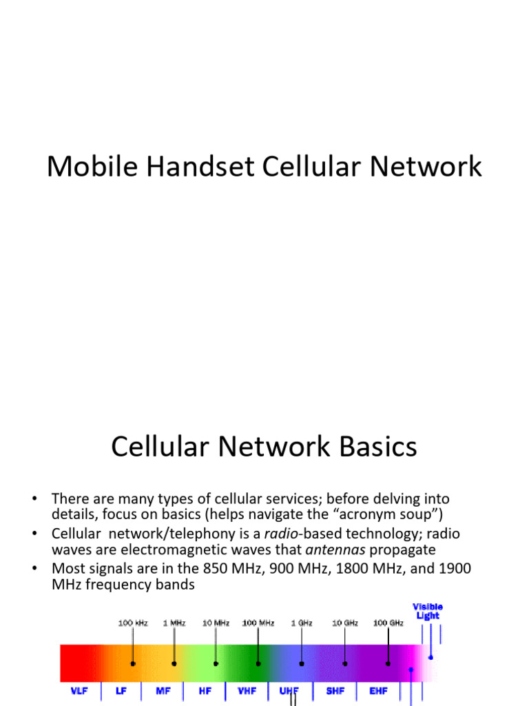 2 3 4G Cellular | PDF | Cellular Network | High Speed Packet Access