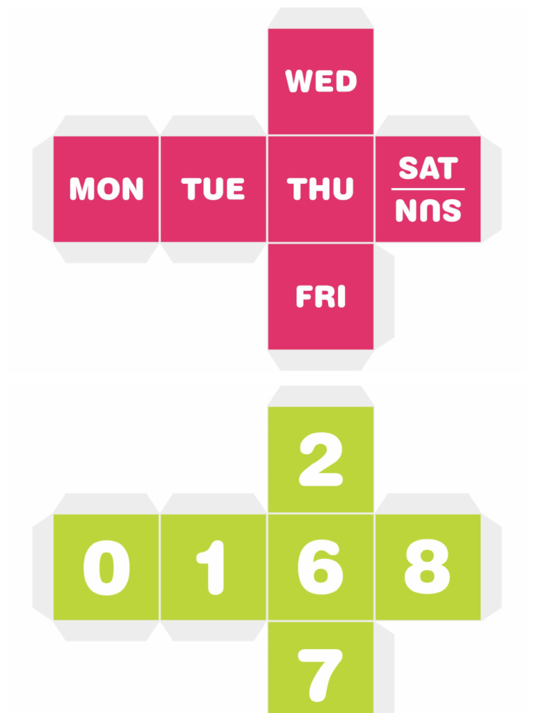 Cube Calendar Free | PDF