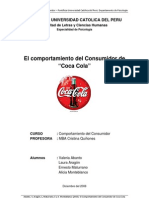El Comportamiento Del Consumidor de Coca Cola