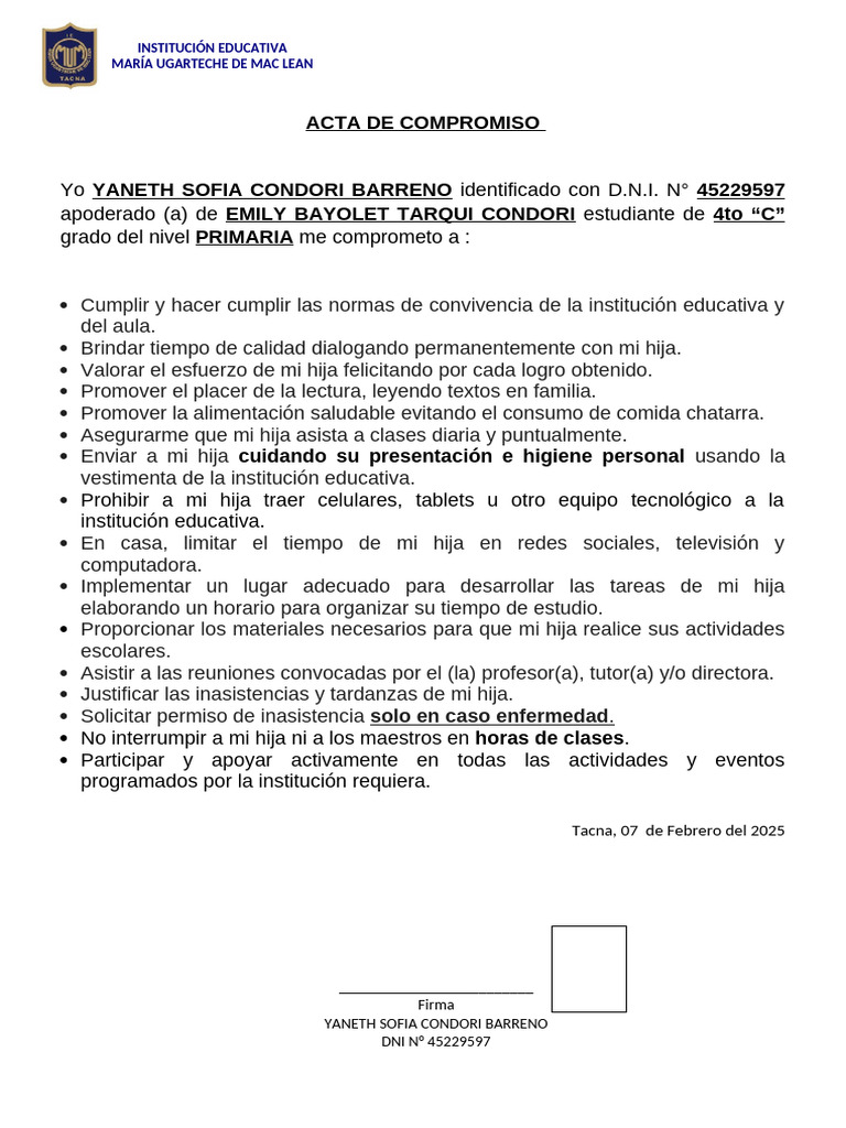 Compromiso de Padres en Educación Primaria | PDF