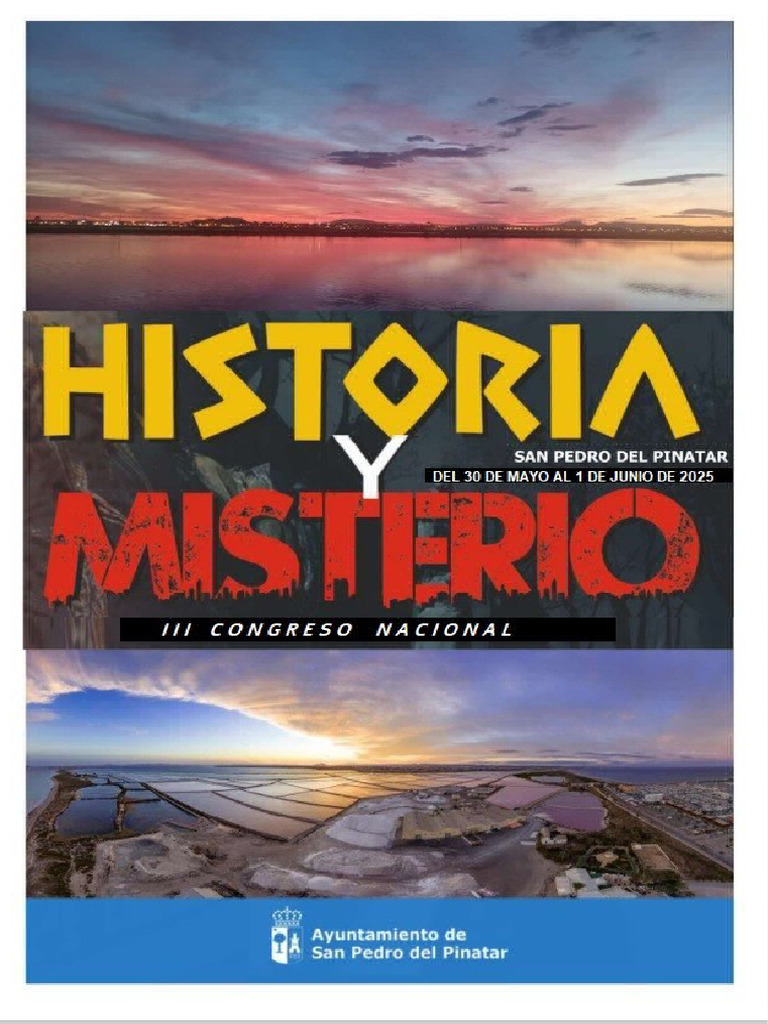 Congreso de Historia y Misterio 2025 | PDF