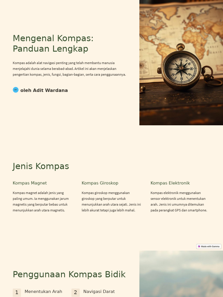 Mengenal Kompas Panduan Lengkap | PDF