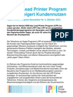 Sappis Lead Printer Program (LPP) Steigert Kundernnutzen