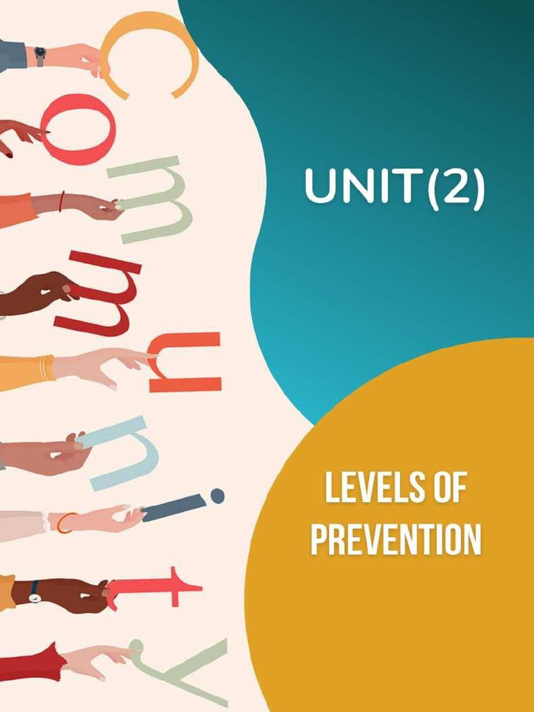 Community Health Nursing: Prevention Levels | PDF | Preventive ...