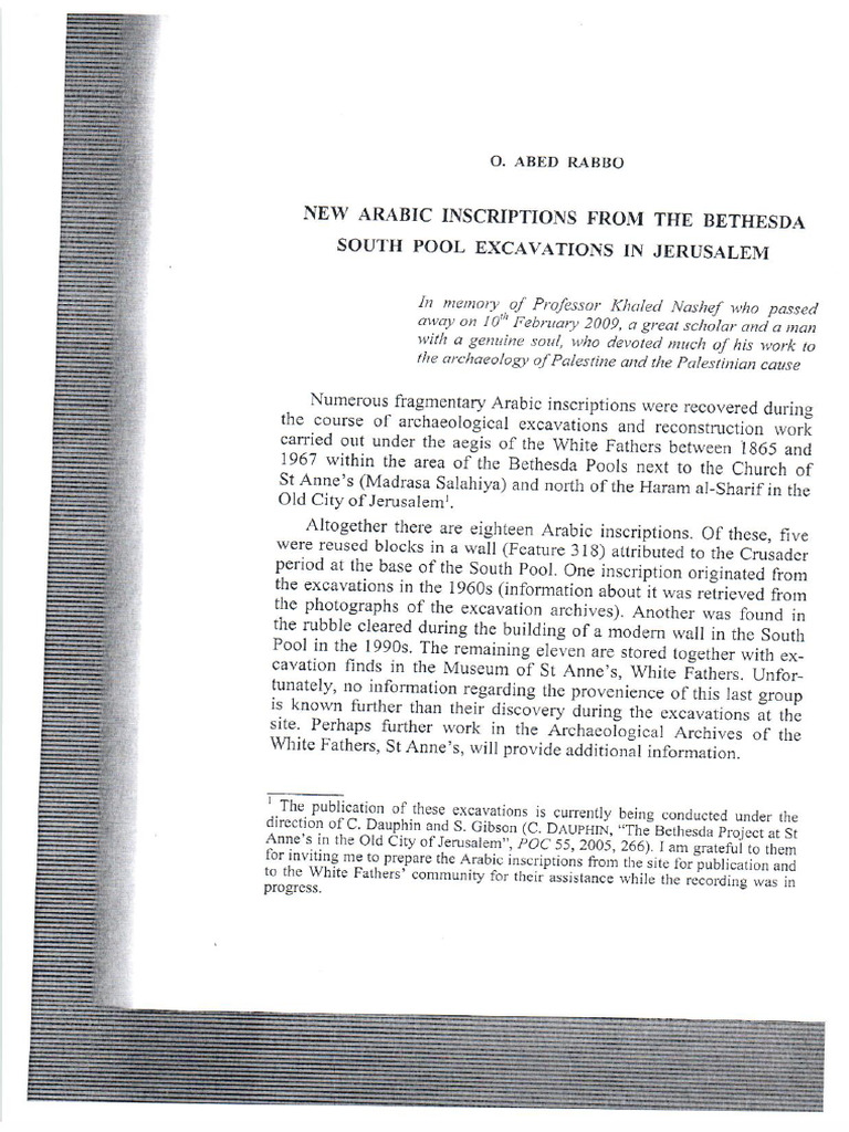 New Arabic Inscriptions-Dr. Omar Abed Raboo | PDF