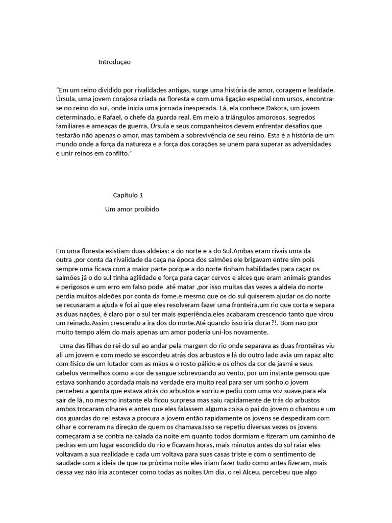 Amor e Conflito em Reinos Rivais | PDF | Amor | Castelo