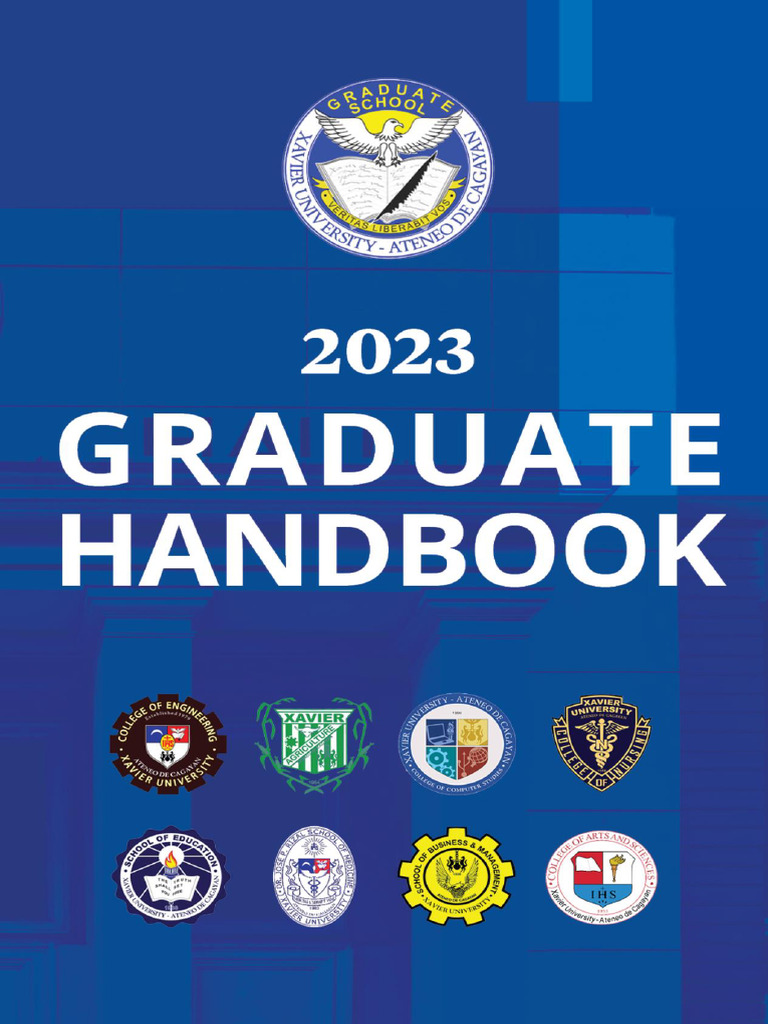 Xavier Ateneo Graduate Handbook 2023-24 | PDF | Academic Degree ...