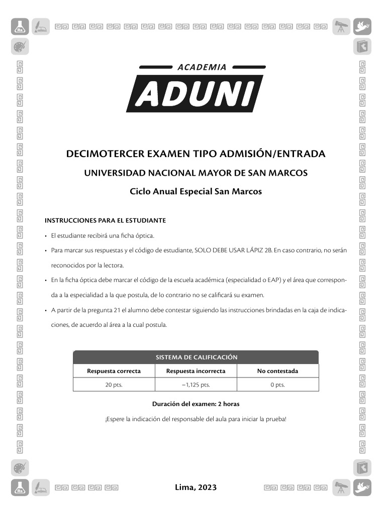 13 Ex Tipo Adm Unmsm Aesm | PDF | Balance presupuestario del gobierno ...