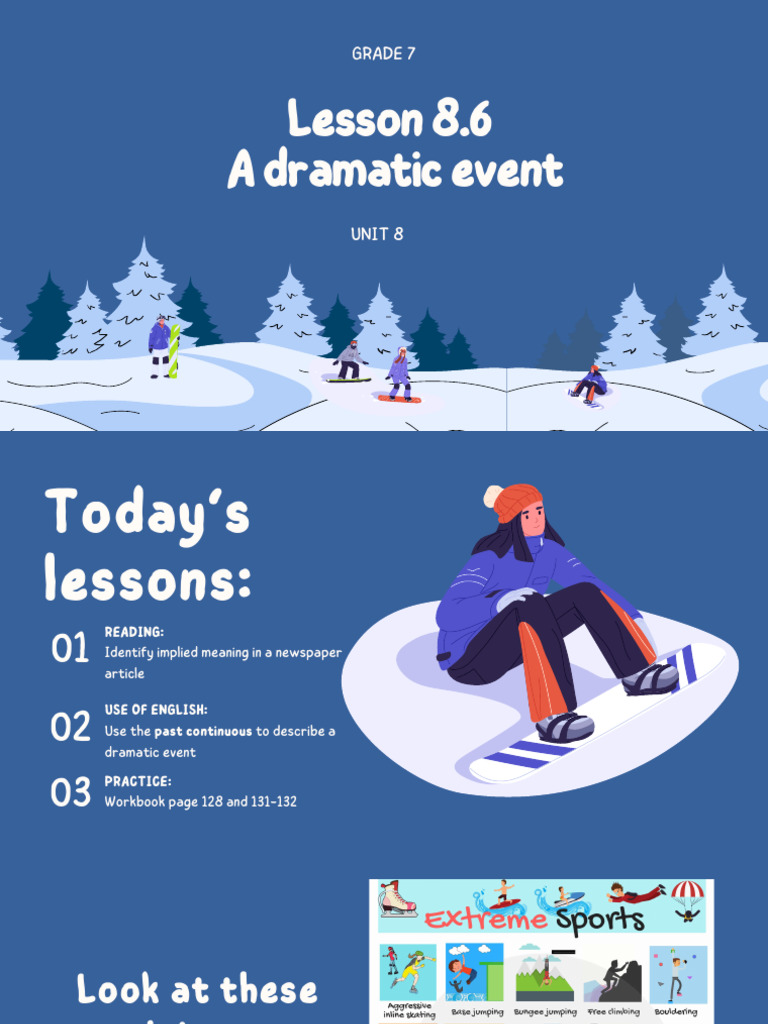 Past Continuous in Dramatic Events | PDF | Question | Subject (Grammar)
