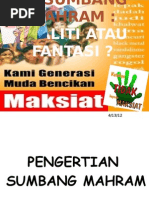 Download SUMBANG MAHRAM by Muhammad Safuan SN89218458 doc pdf