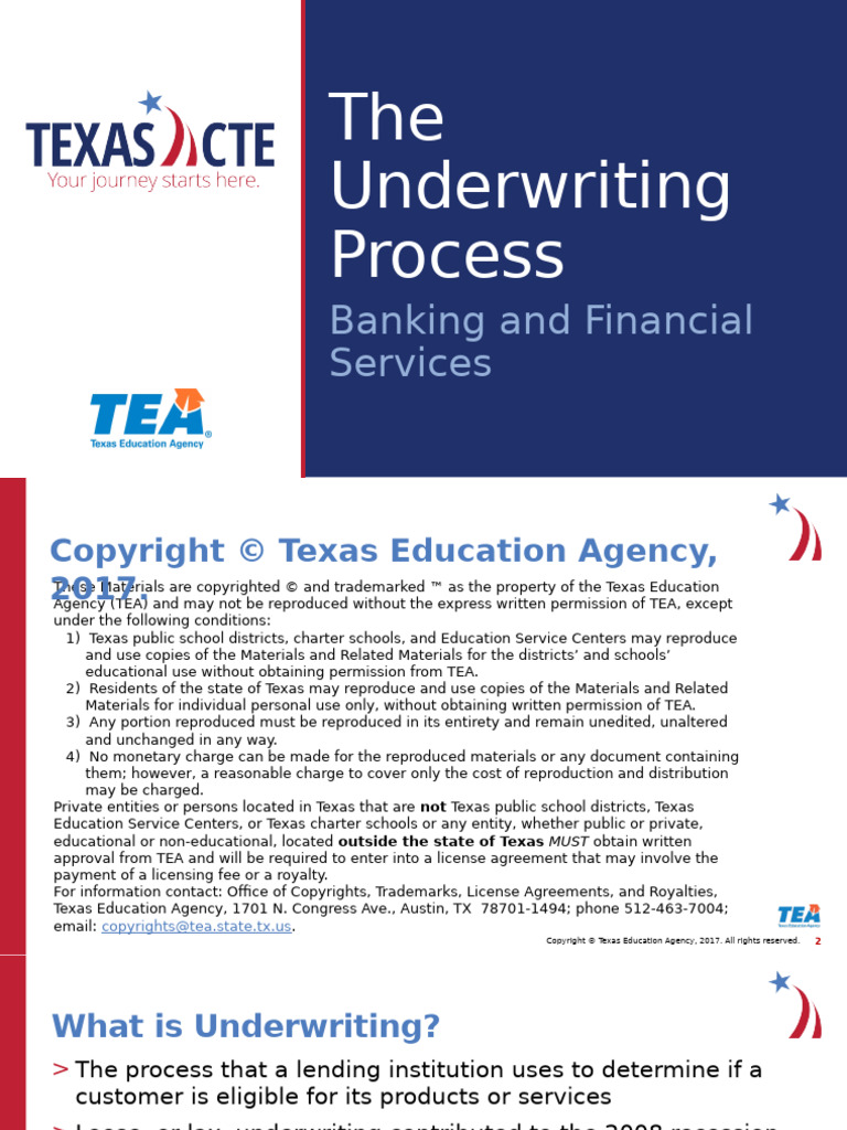 Loan Underwriting Process - 13 | PDF | Loans | Credit