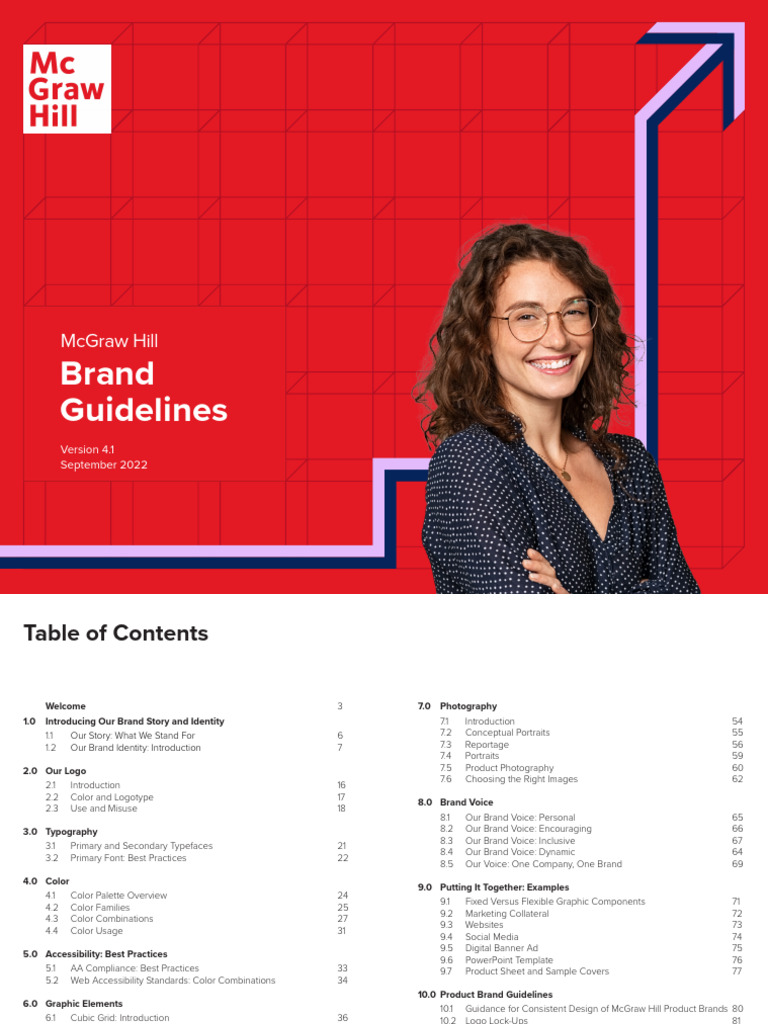 McGraw Hill Brand Guidelines Overview | PDF | Logos | Graphic Design