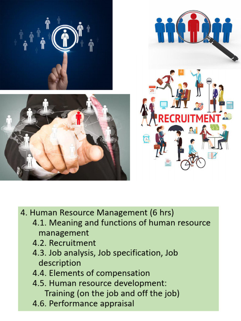 Human Resource Management Overview | PDF | Performance Appraisal ...