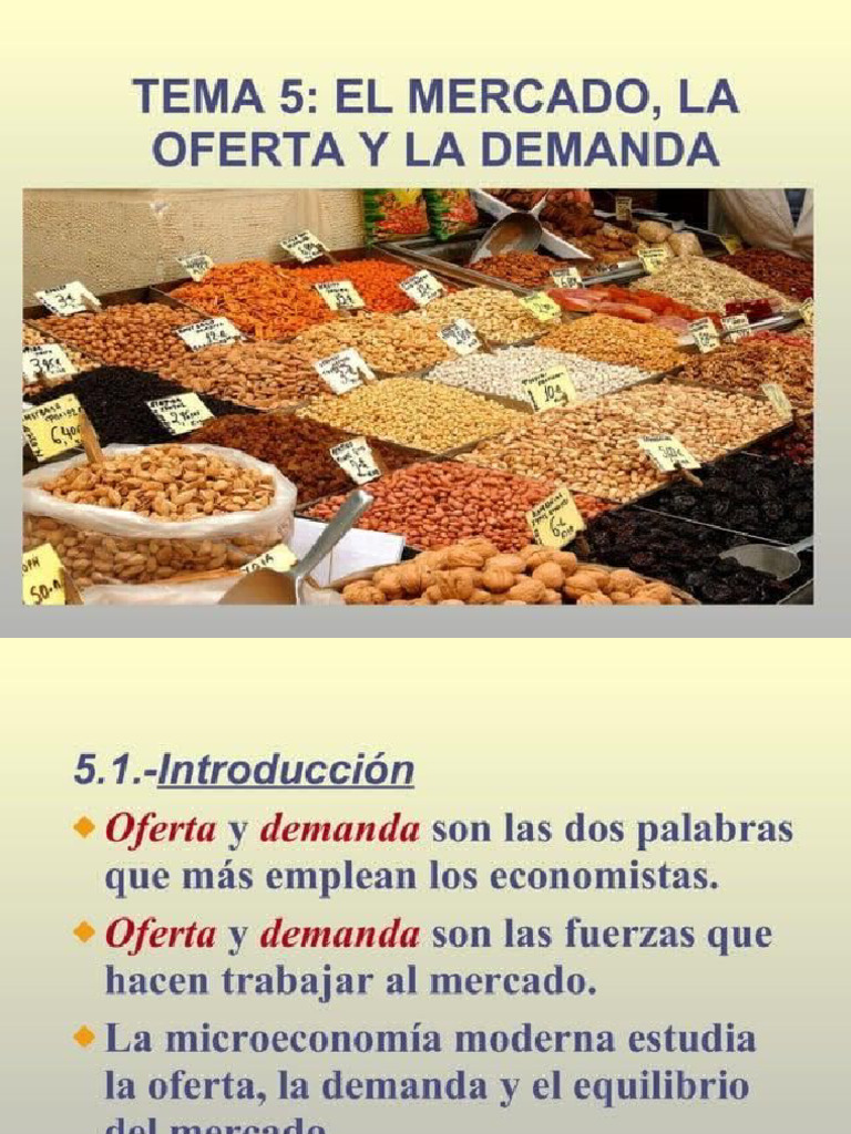 Ley de La Oferta y La Demanda | PDF