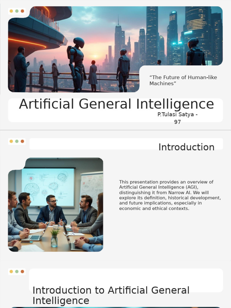 Overview of Artificial General Intelligence | PDF