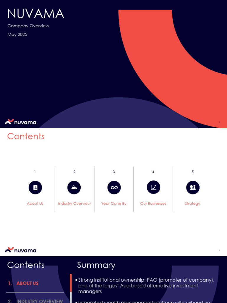 Nuvama Wealth Management Overview 2025 | PDF | Wealth Management | Wealth