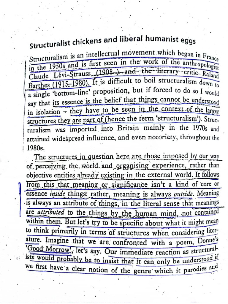 Structuralism | PDF