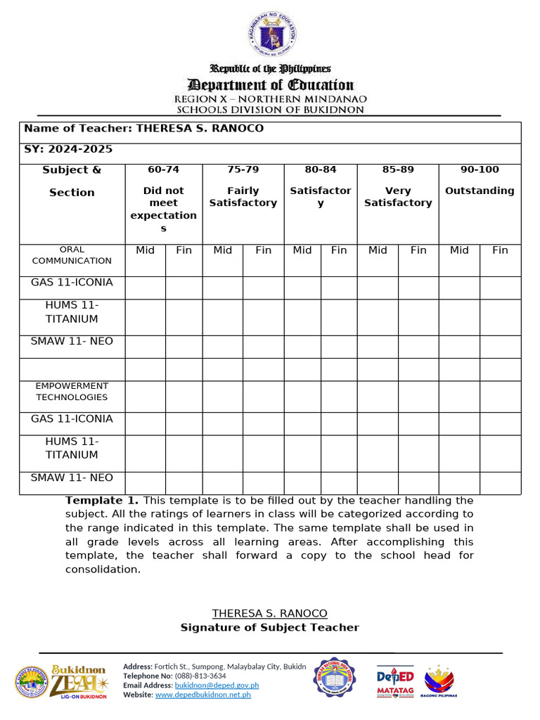 CMSS-Template-1 - v2 - Modified Senior Hi | PDF