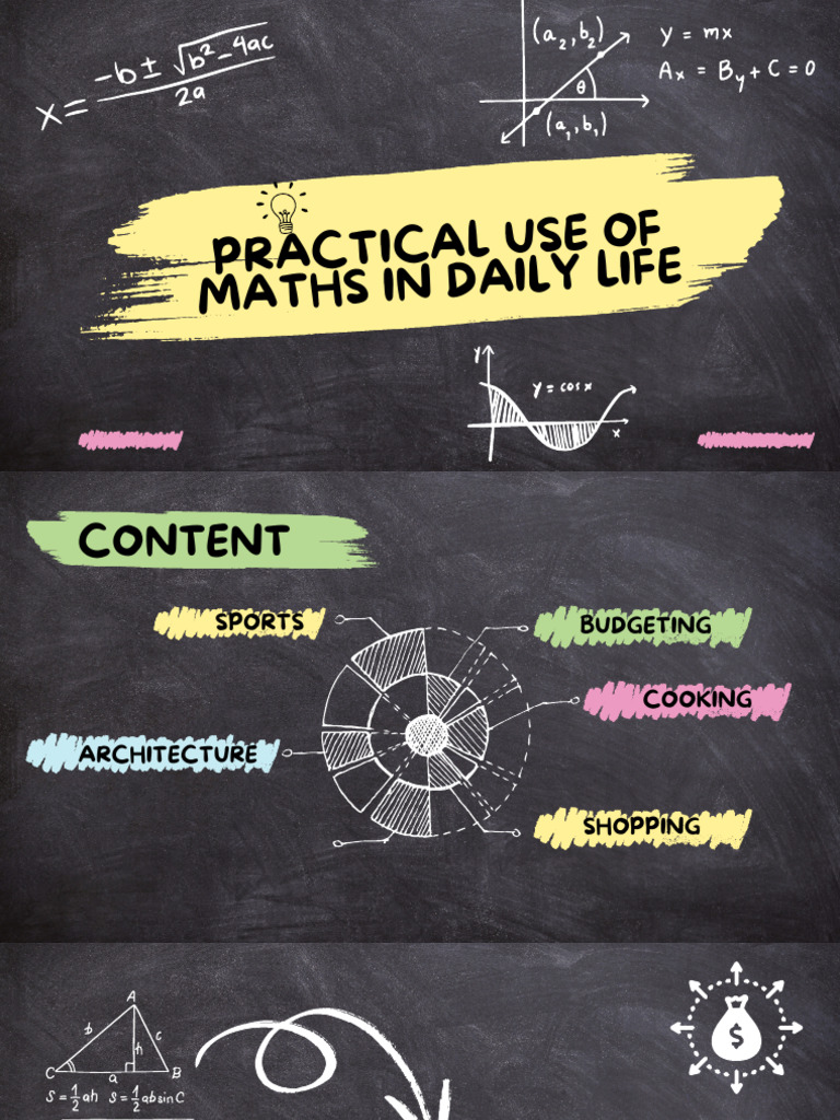 Everyday Math in Daily Life Applications | PDF | Mathematics | Budget