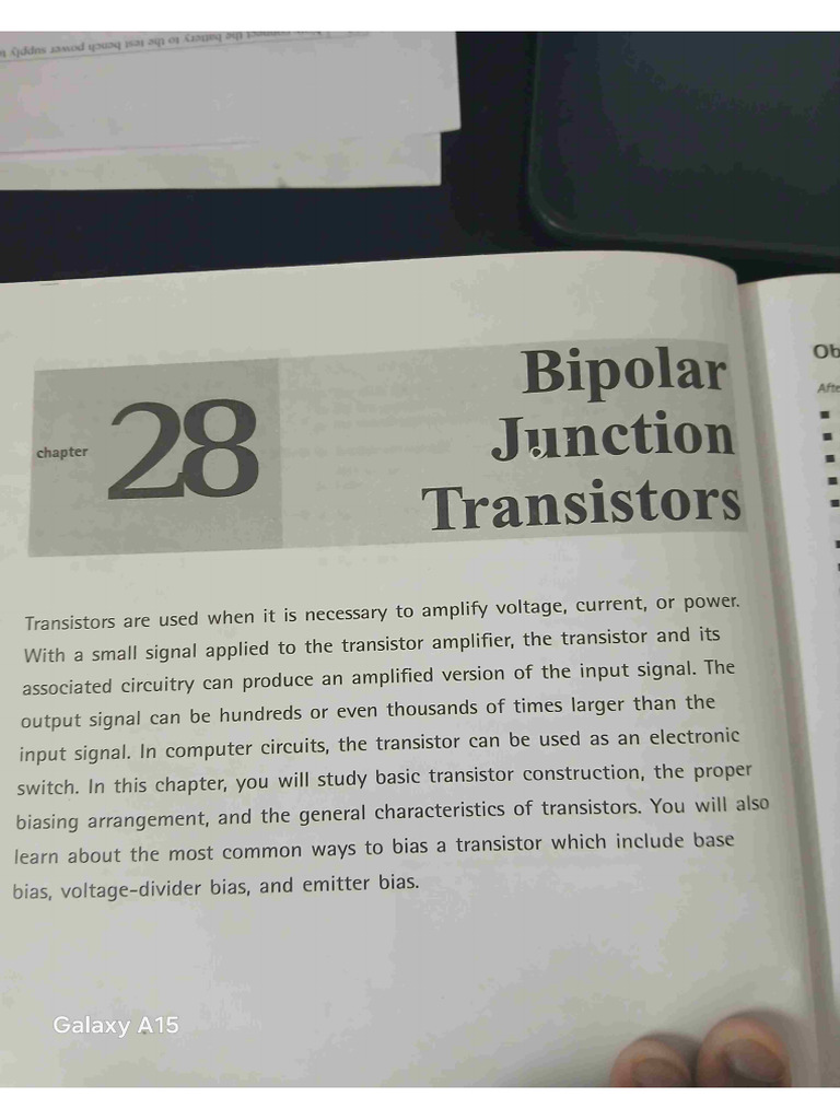 BJT Extra Notes | PDF