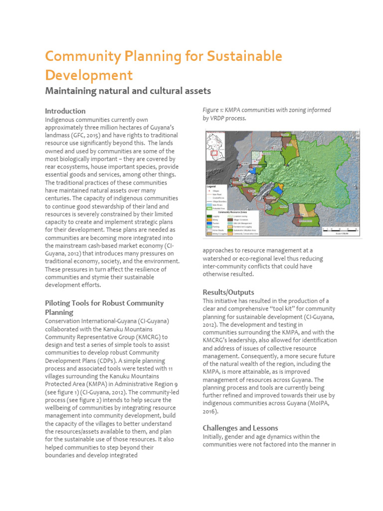 Community Planning For Sustainable Development | PDF | Sustainable ...