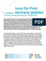 Startschuss Für Print Power Germany Gefallen