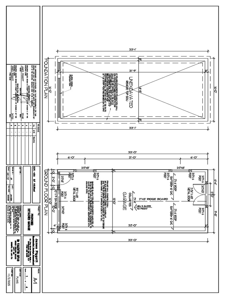 Garage A1 | PDF