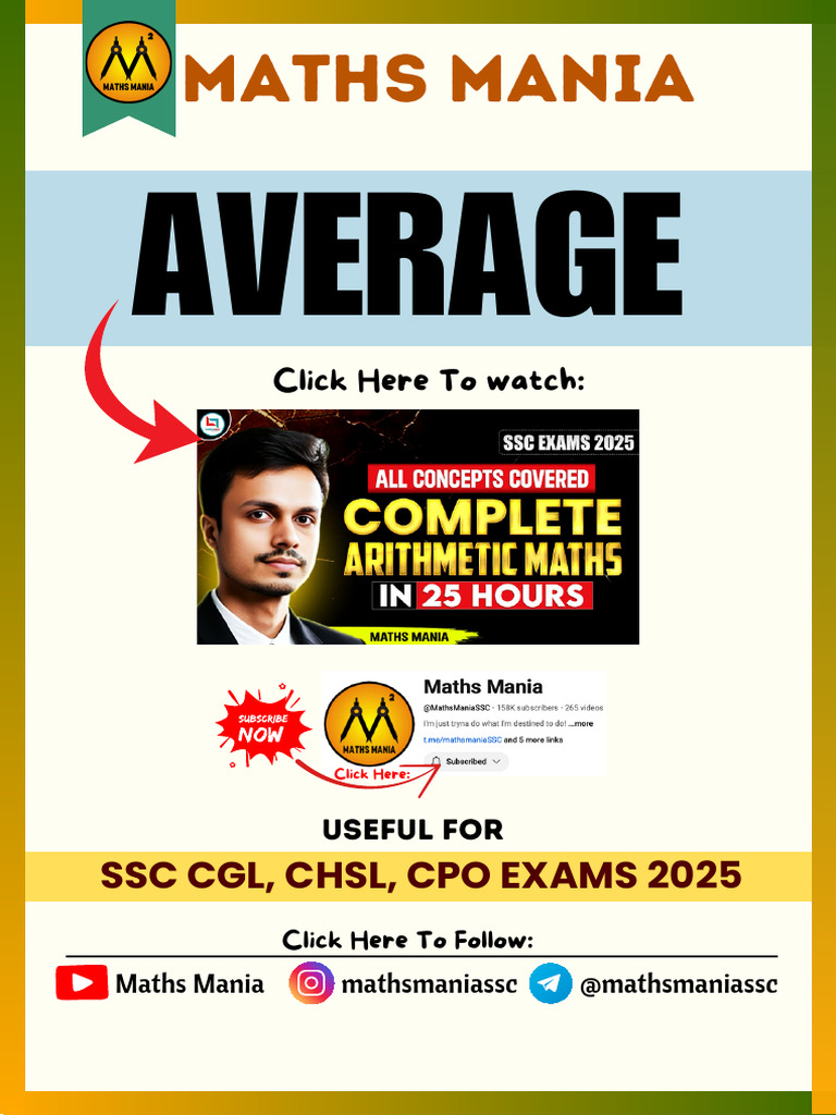 AVERAGE Digital Notes | PDF