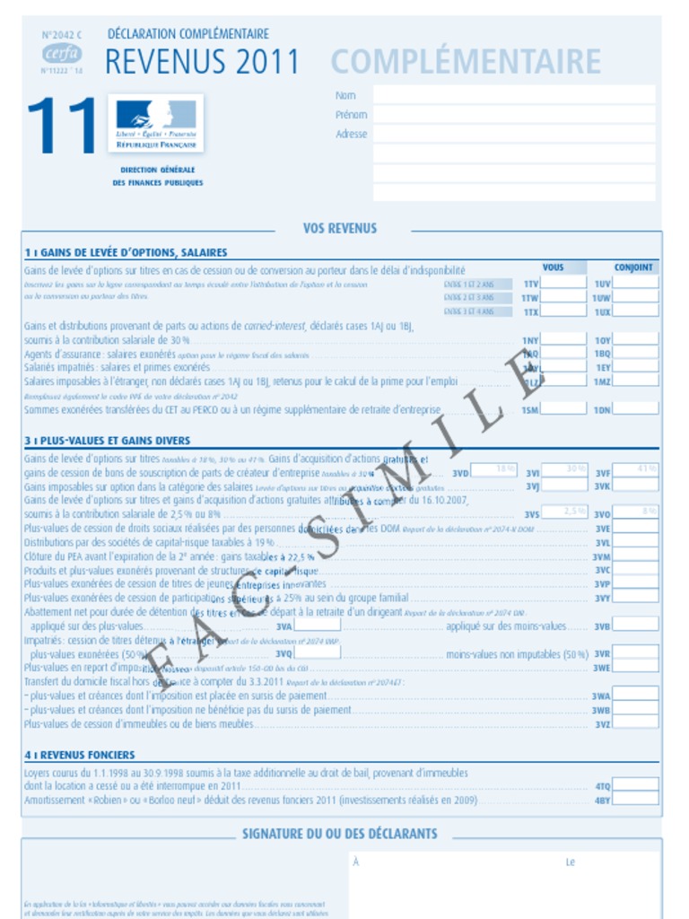 Déclaration Isf, Mode D’Emploi – XULC