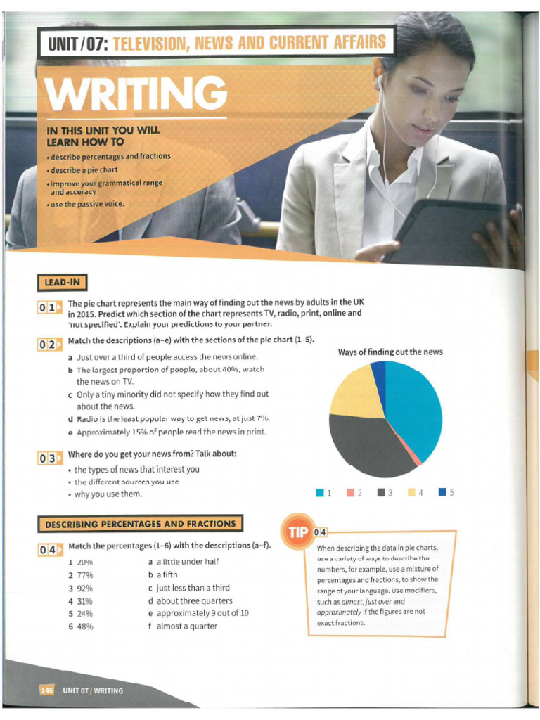Master Class - Writing T1 L3 - 4 Pie Charts | PDF