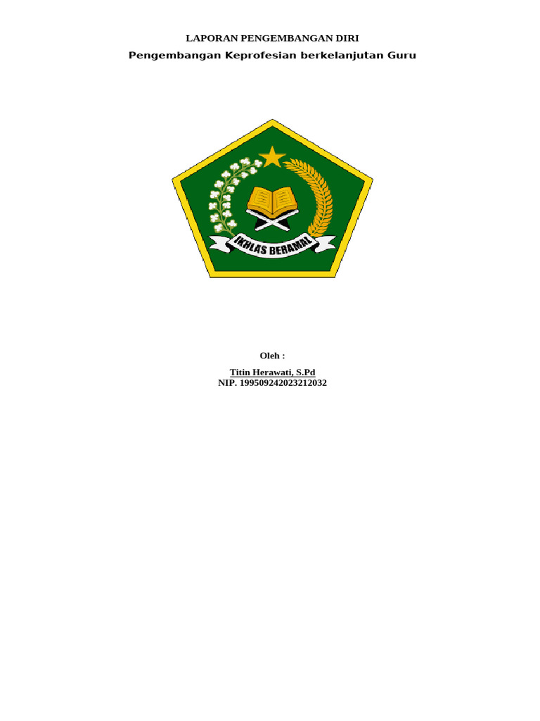 LAPORAN PELATIHAN PTK | PDF