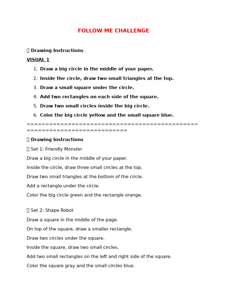 30 Circles Challenge Drawing Guide | PDF | Triangle | Rectangle