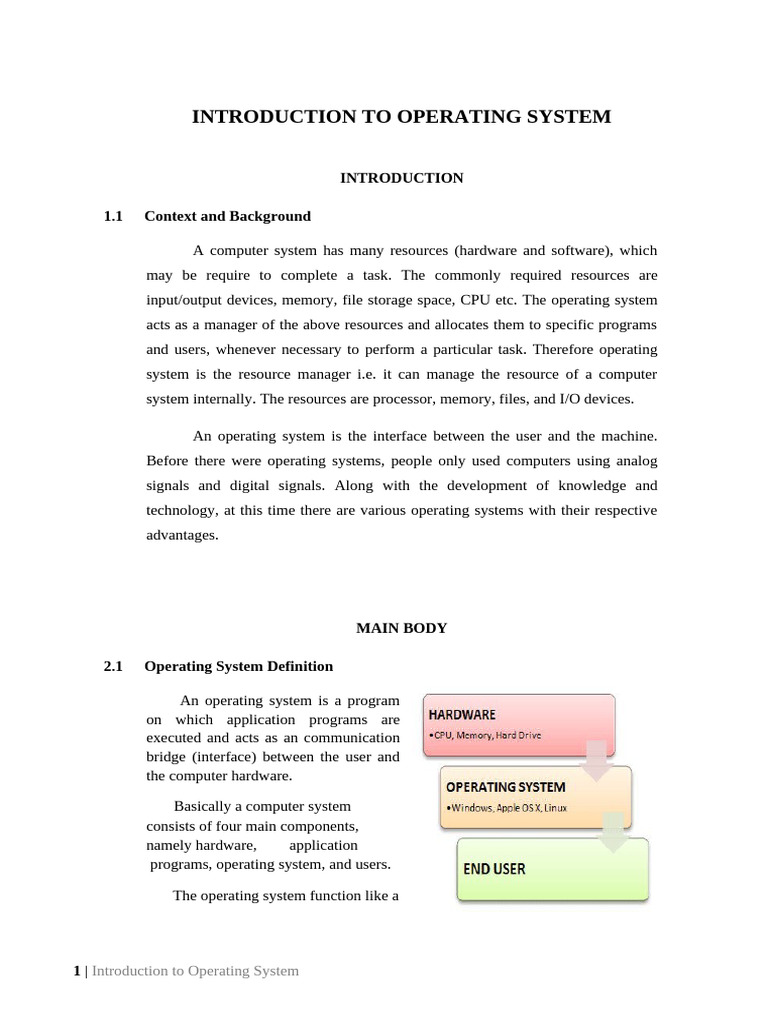 Overview of Operating System Functions | PDF | Computer Data Storage ...