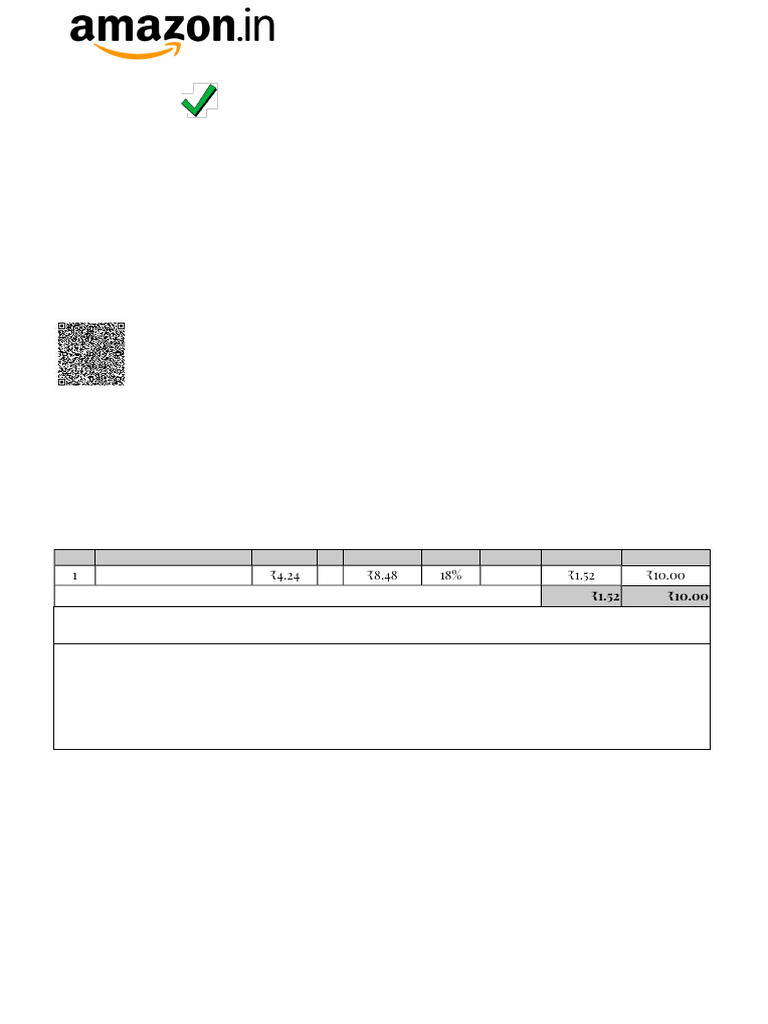 Invoice for HP M290 Wireless Mouse | PDF | Invoice | Payments