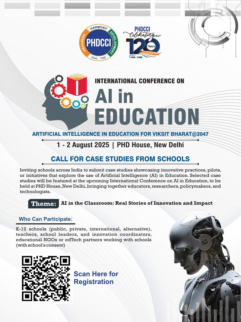 Call For Papers AI in Education 2025 | PDF | Artificial Intelligence ...