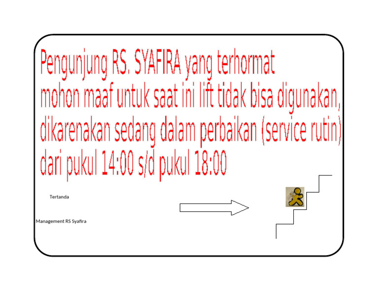 Lift Rusak | PDF