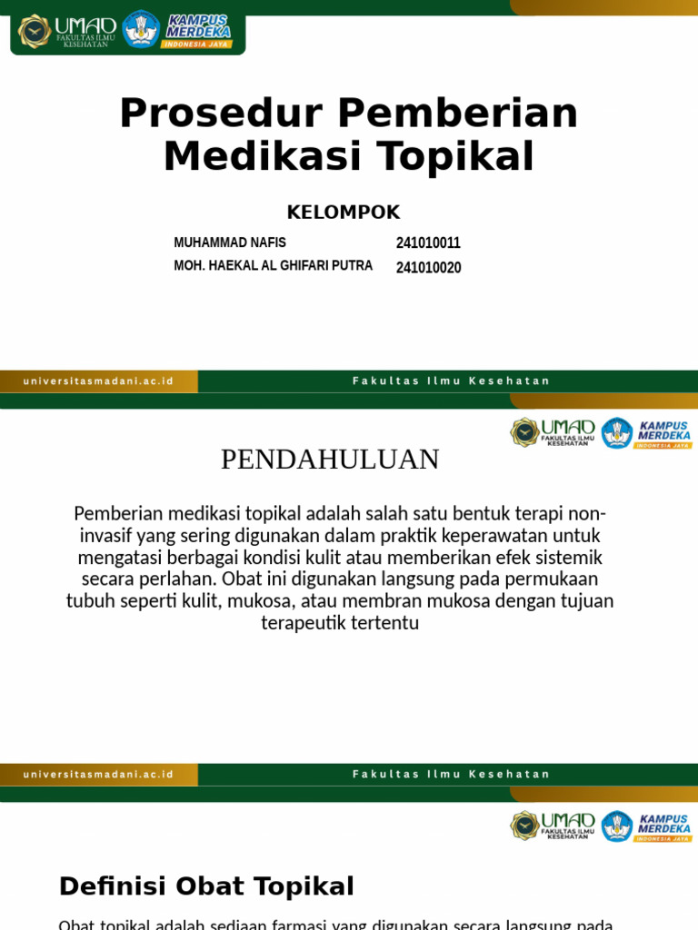 Obat Topical | PDF