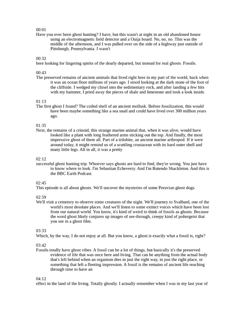 1 Ghost Notegpt Transcript 1752400372765 | PDF