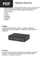 Types of Node Devices in Networks | PDF