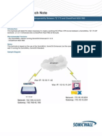 VPN Interoperability Between SonicWALL TZ 170 SP SonicOS E