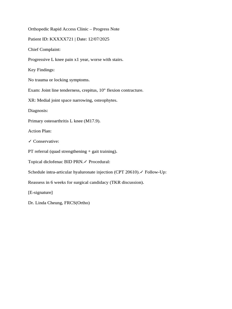 Consultation Note 12 July 2025 | PDF