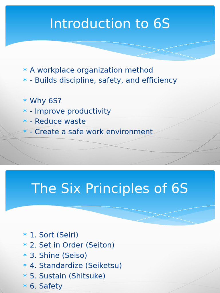 6S Methodology Presentation | PDF