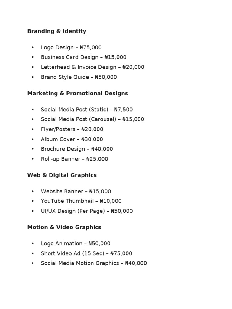 Branding & Identity | PDF