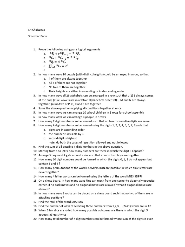 PNC Sheet - 1 | PDF | Triangle | Mathematics