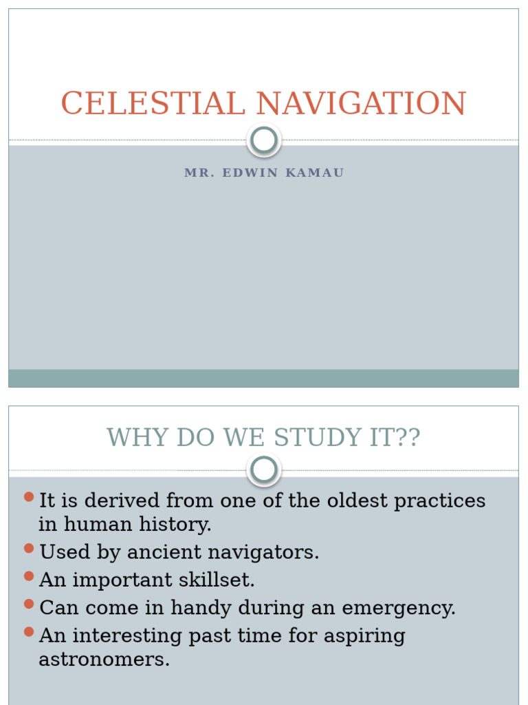 Celestial Navigation Basics Explained | PDF | Orbit | Apsis