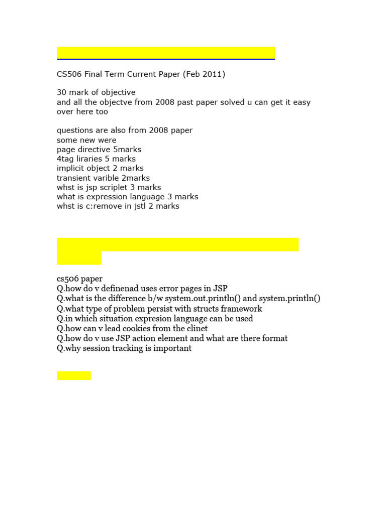 CS506 Final Term Exam Overview | PDF | Graph Theory | Theoretical ...