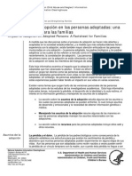 El Impacto de La Adopción en Las Personas Adoptadas