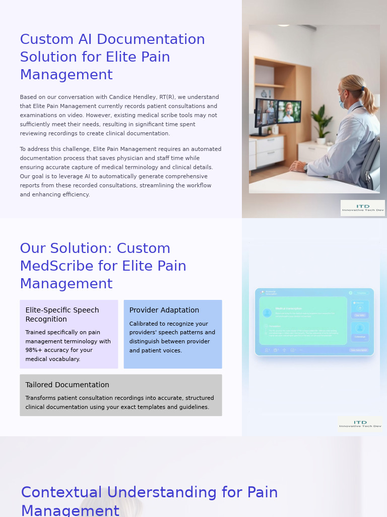 AI Documentation Solution For Elite Pain Management | PDF | Clinical ...