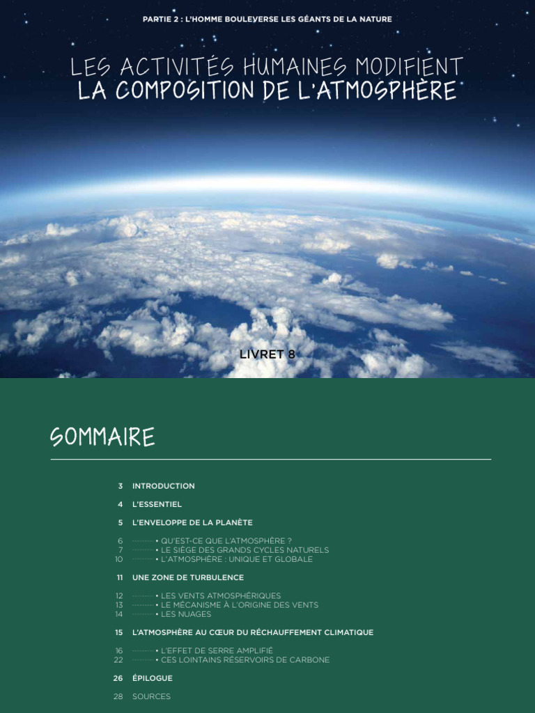 Impact des Activités Humaines sur l'Atmosphère | PDF | Atmosphère ...