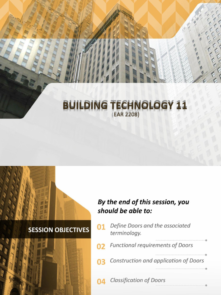 Overview of Building Doors | PDF | Door | Window